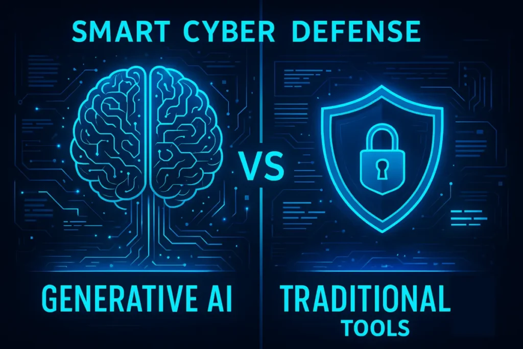 Generative AI in Cybersecurity analyzing threats vs traditional tools